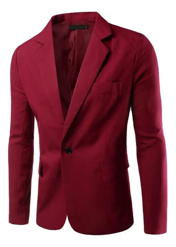 Vestido De Negocios Para Hombre, Blazer, Chaqueta Con Botone