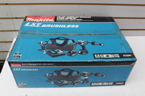 Makita Xt288t 18v Lxt Brushless Cordless 2pc. Combo Kit 