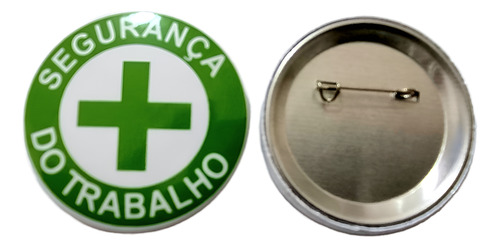 10 Botton Broche Segurança Do Trabalho Sesmt Tst 4,5