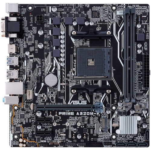 Tarjeta Madre Asus A320m-k Amd A320 Ryzen 1ra Gen A-series 7