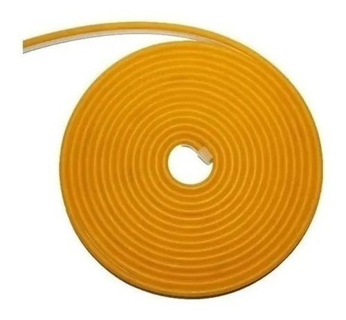 Mangueira 5 Metros Led Neon Corte 2,5cm Brilho Alto Flex Cor da luz Laranja