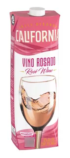 Vino Rosado California Zinfandel Tetrapack De 946 Ml.
