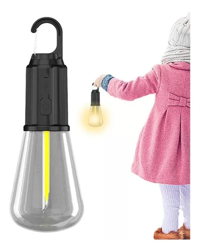 Ampolleta Camping Foco Led Recargable Usb Portatil