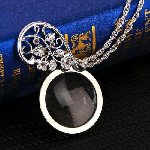 (s) Gafas De Lectura De Vidrio Colgantes Para Joyas, Lupa Óp