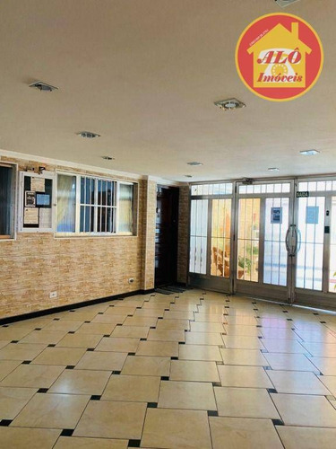 Imagem 2 de 14 de Apartamento Com 1 Dormitório À Venda, 50 M² Por R$ 180.000 - Ocian - Praia Grande/sp - Ap6875