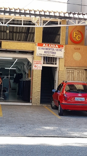 Imagem 2 de 9 de Aluga-se Salão De 2 Andares Totalizando 500mts.