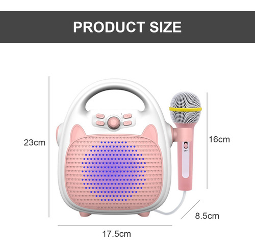 Máquinas De Karaoke Para Niños, Altavoces, Juguetes Color