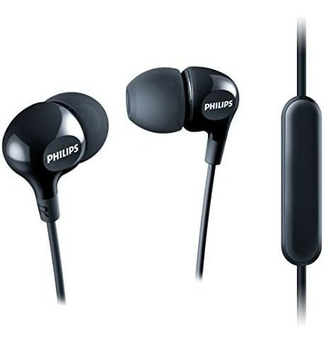 Auriculares Internos Philips Bass Con Micrófono - Negro