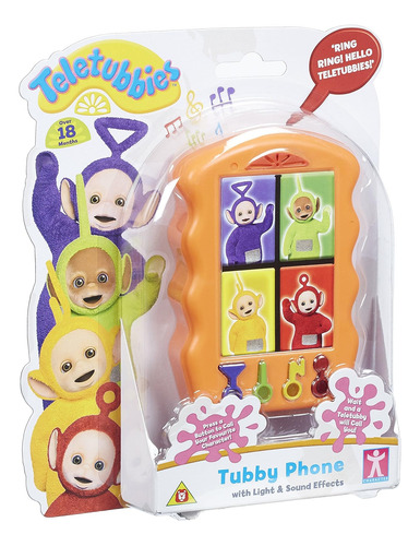 Teletubbies Tubby Phone, Llame A Uno De Los, Y Chatearán, Se