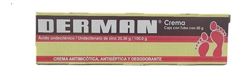 Ácido Undecilénico, Undecilenato De Zinc Crema Tubo 50 G