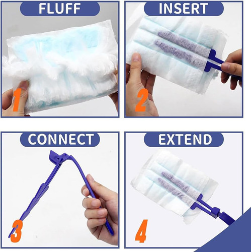 10 Recambios Desechables Para Plumeros, Plumeros Resistentes