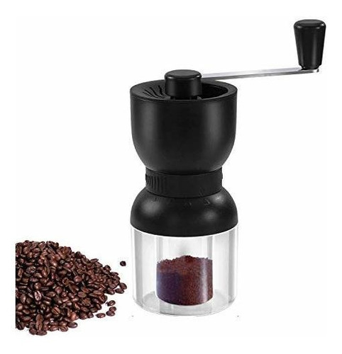 Molinillo De Café Manual Lhs Con Rebabas De Cerámica, Molini