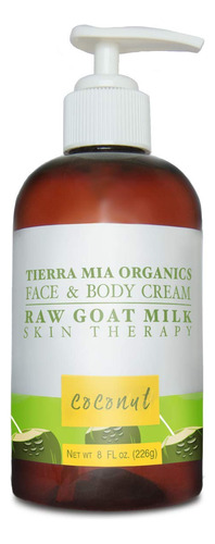 Tierra Mia Organics Crema Facial Y Corporal Con Leche De Cab