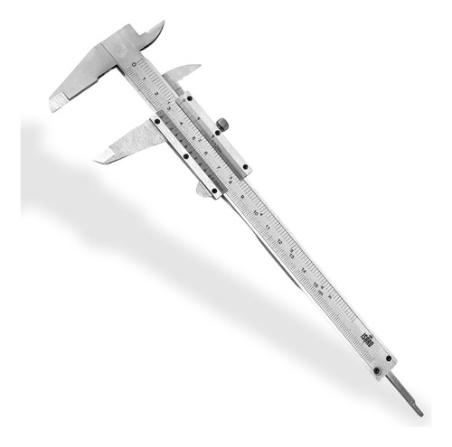Calibre Metalico 0-150mm Caja Plastica