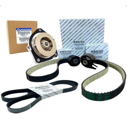Kit Correias + Bomba Dagua Toro Compass Renegade 2.0 Diesel