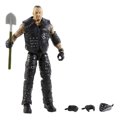 Wwe Undertaker Elite Collection Figura De Acción, 6 Pu...