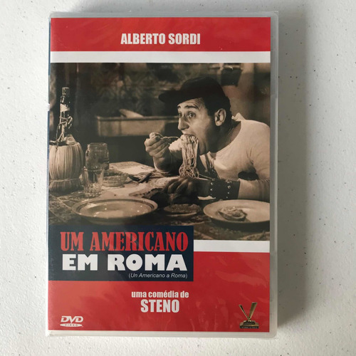 Dvd Um Americano Em Roma - Lacrado