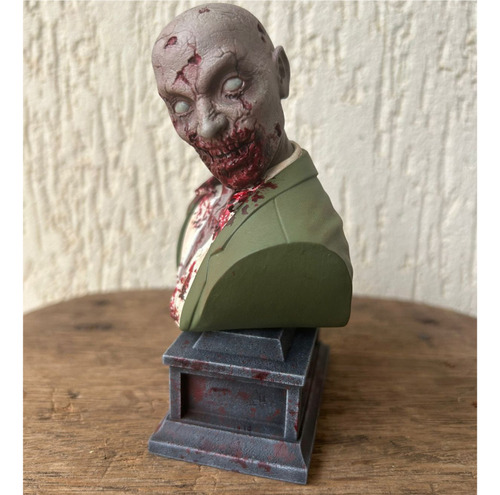 Action Figure Boneco Busto First Zombie Resident Evil Remake