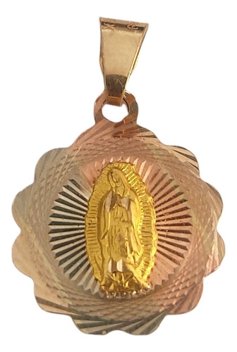 Medalla Virgen De Guadalupe Oro 10 Kilates 