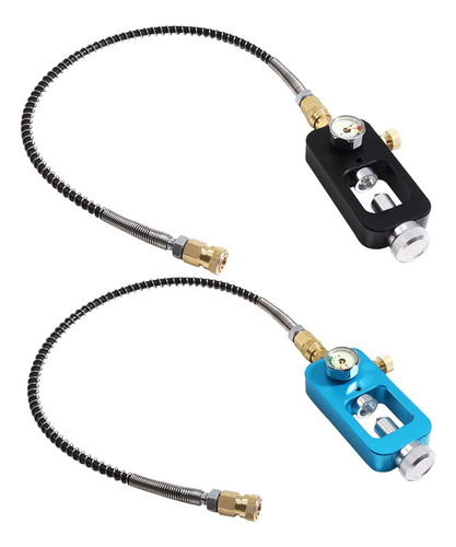 Adaptador De Buceo Con 2 Válvulas Adaptador De Llenado
