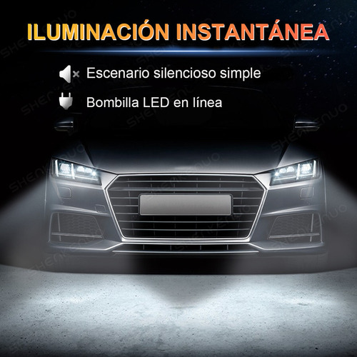 Faros Led Hi/lo+antiniebla Para Chrysler Aspen 2007-2009