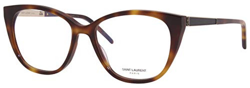 Montura - Saint Laurent Sl-m72 004 Eyeglasses Women's Havana