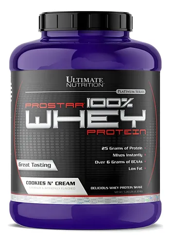 comprar Suplemento en polvo Ultimate Nutrition Proteínas sabor cookies and cream x 2.39kg