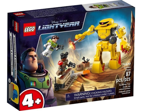 Lego Disney - Buzz Lightyear Caça Ao Zyclops 87 Pçs - 76830