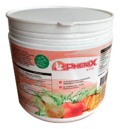 Phenix Fertilizante 500 Gr. Granulado