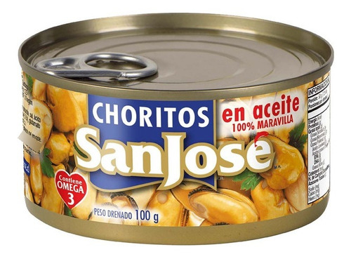 Choritos San Jose 190gr En Aceite(3 Unidad)super