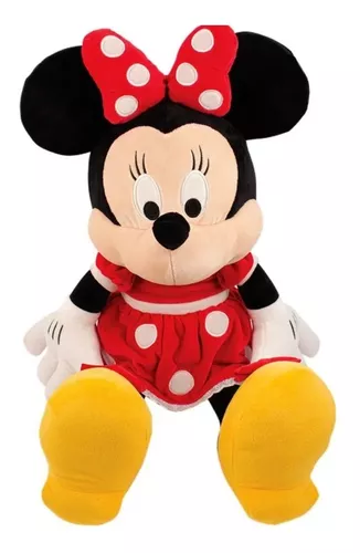 Petición sentido pómulo Peluche Gigante Muñeco Minnie Mouse 70 Cm