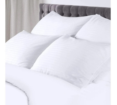 Imagen 4 de 7 de Combo X4 Almohadas 70x50 Microfibra Suave Confort
