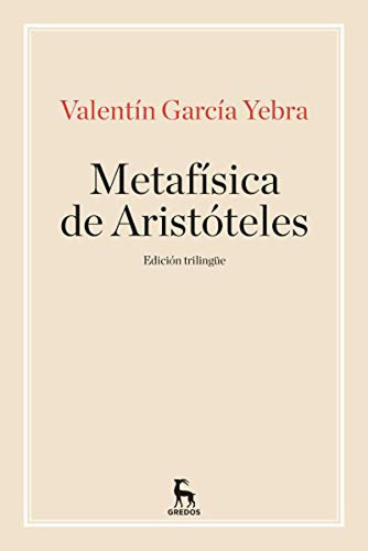 Metafisica De Aristoteles - Garcia Yebra Valentin