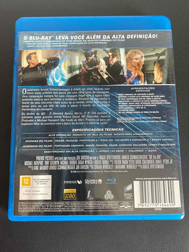 Imagem 2 de 5 de Blu Ray - O 6o Dia - Lombada Azul
