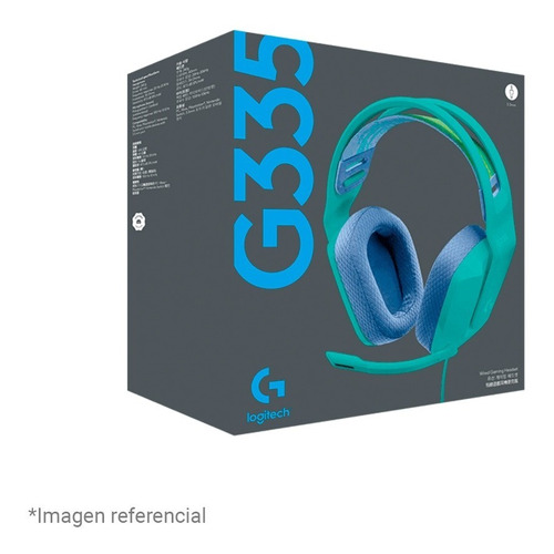  Headset Logitech Gamer G335 Mint 981-001023 