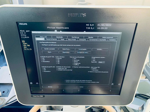 Ultrassom Philips Clearvue 550 Gineco Obstetrícia Vascular