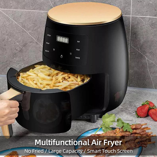 Air Fryer Home Multifuncional Con Pantalla Grande De 6 Litro
