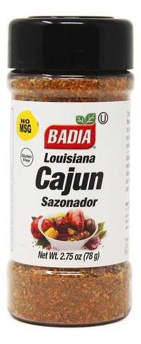 Sazonador Cajun Louisiana Badia 78g