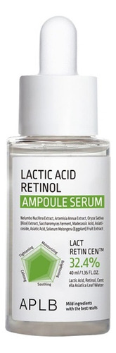 Serum Coreano Ácido Láctico Retinol Antiacné Manchas Arrugas Momento De Aplicación Noche Tipo De Piel Todo Tipo De Piel