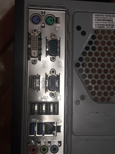 Computador Cpu Positivo Master I3 P/conserto S/processador
