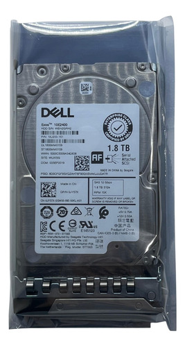 Hd Dell 1.8tb 10k 2,5 Sas 12gb Jy57x 0jy57x @ Prateado