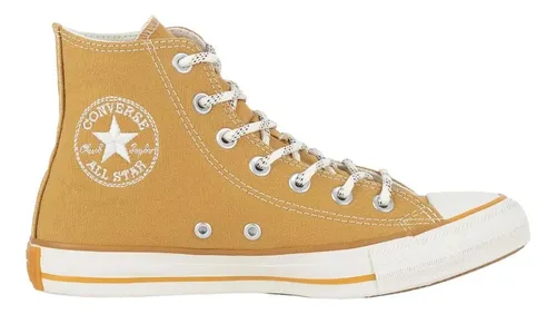 T nis Converse Chuck Taylor All Star Cano Alto Mostarda Ct
