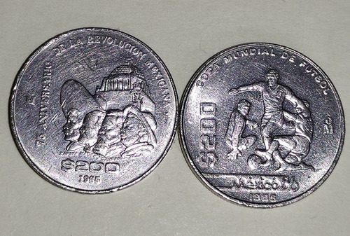 Monedas Antiguas Año 1985/1986
