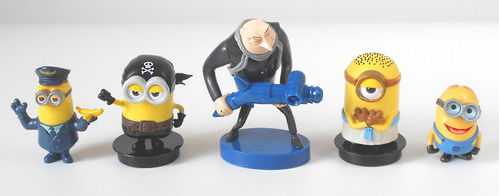 Figuras De Gru Y Los Minions 