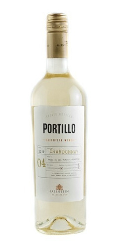 Vino El Portillo Chardonnay X 750cc. Quirino
