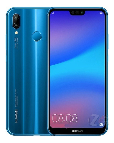  Huawei P20 Lite Dual Sim 128 Gb Azul  4 Rom