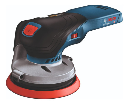 Lixadeira De Órbita Aleatória Bosch Gex18v-5n 18v 125mm Sem