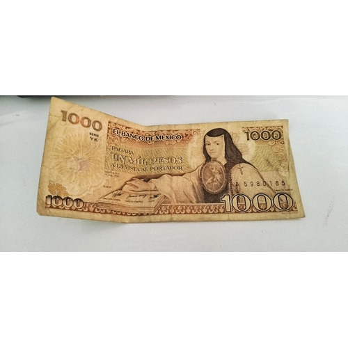 Billete De Un Mil Pesos 