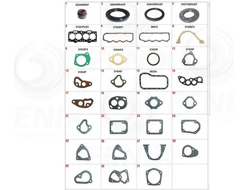 Empaquetadura Motor Completa Fiat Uno Premio 1.5