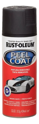 Aerosol Peel Coat Revest Plastico Removible Rust Oleum Dimen Color Azul Brillante